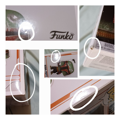Funko Pop Pkte3 Star Wars 462, 595, 610 (cajas Con Daños)