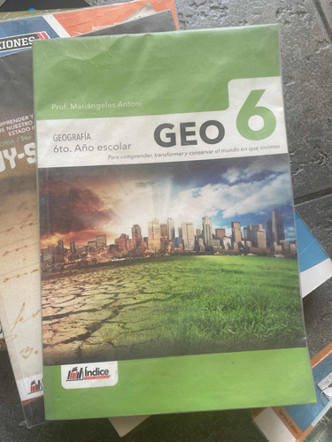 Libro Geo 6 Geografía Como Nuevo