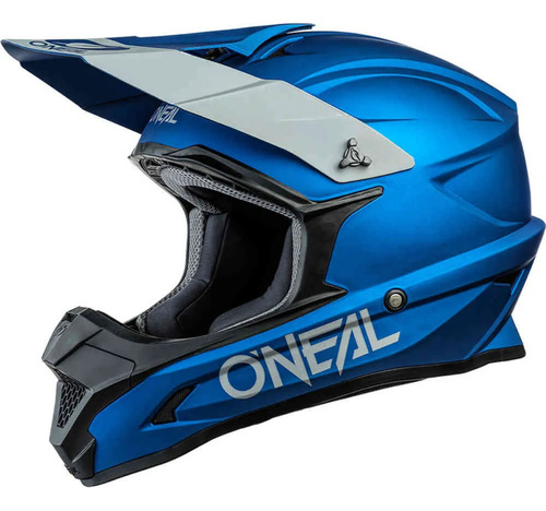Capacete Motocross Trilha Motainbike Oneal Serie 1 Azul
