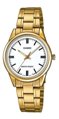 Reloj Casio Ltp-v005g-7audf Mujer 100% Original