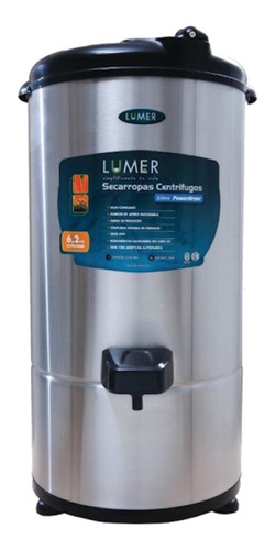 Secarropas Lumer Centrífugo Acero Electrico 6.2kg