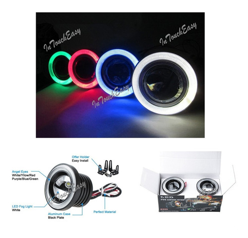 Ojo De Angel Led Neblinero 3.5 89mm Auto Camioneta