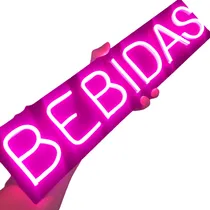 Comprar Cartel Neón Led Bebidas - Vidrieras - Consul Otros Rubros