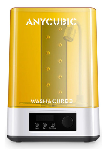 Anycubic Wash & Cure 3 2 En 1, Impresión 3d Amarillo