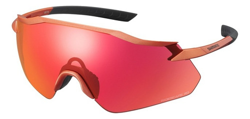 Oculos Equinox4 Shimano Laranja Mtl - Lente Ridescape Road Cor da lente Metálico