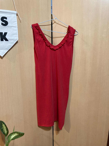 Vestido Rojo Marca Agarrate Catalina, Muy Lindo! T. M