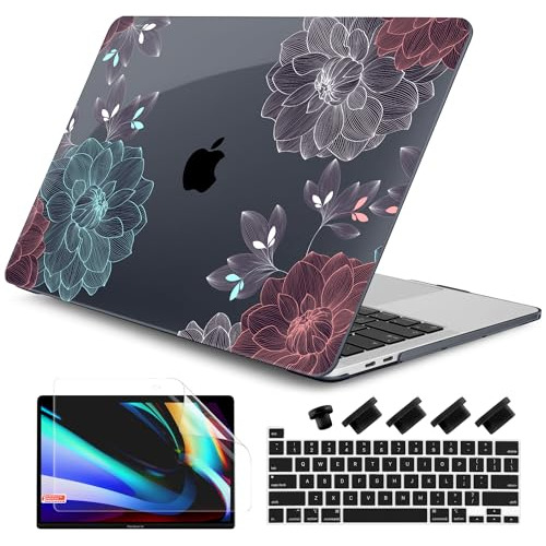 Dongke Compatible Macbook Pro 13 Pulgadas Caso 2023 2022