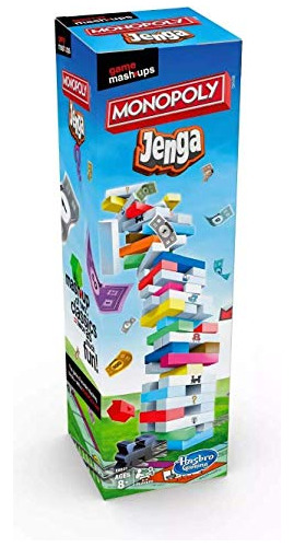 Monopoly Original Jenga: Dos Juegos Divertidos En Uno