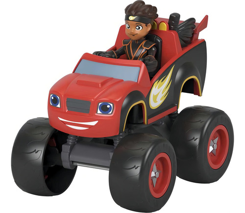 Carrinho Blaze Monster Machines Aj E Blaze Ninjas - Mattel