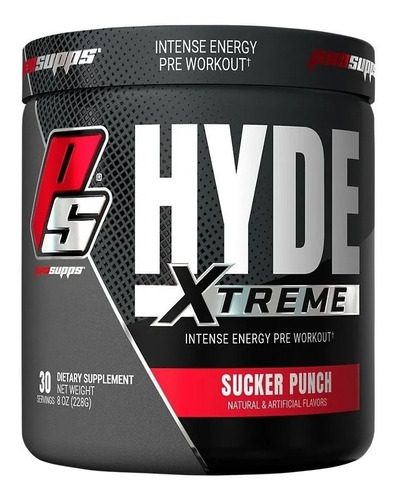 Mr Hyde Xtreme Prosupps 30 Servicios + Envio + Regalo