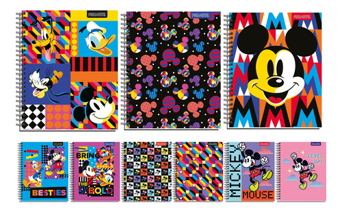 Cuaderno Universitario Proarte 100h 7mm Mickey Mouse Unidad