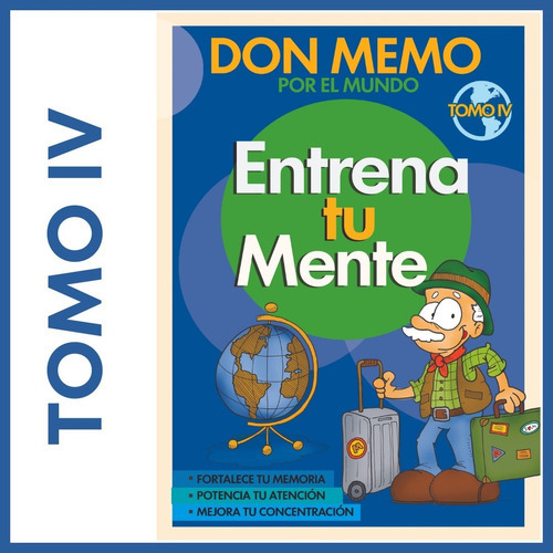 Don Memo - Entrena Tu Mente, De Alonso, Pablo Agustín. Editorial Don Memo®, Tapa Blanda, Edición 1ra En Español, 2021