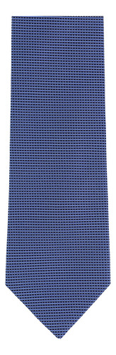 Corbata Brera Microdiseño De Seda Scappino Color Azul medio