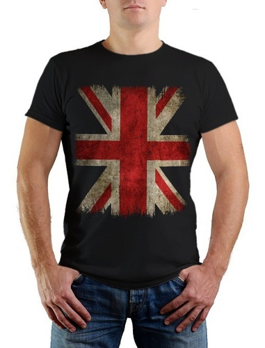 Camiseta Estampada Inglaterra - 100% Algodão Premium