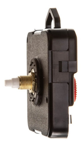Maquina De Relogio Quartz 16,5 Mm Com Alça Para Pendurar Cor Da Estrutura Preto Cor Do Fundo Preto