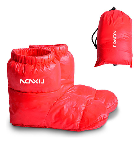 Zapatillas De Plumón Para Acampar, Botas De Invierno, Ultral