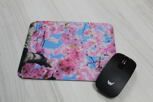 Mouse Pad Flor De Cerejeira Coleção Floral