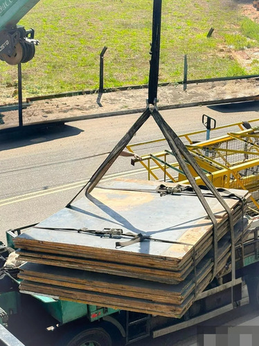 Cinta Para Elevação De Carga 2m X 90mm 3 Tonelada Cor Amarelo