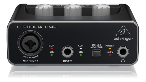 Imagen 1 de 4 de Interfaz de audio Behringer U-Phoria UM2