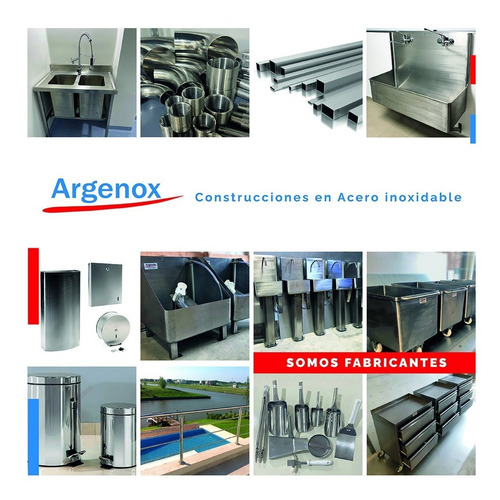 Lavamanos De Pared Agua Fría Y Caliente En Acero Inoxidable