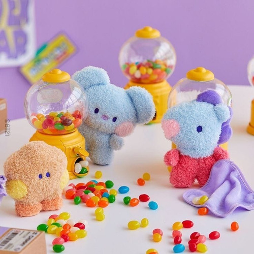 Peluches Bt21 Bts, Con Llavero, Original, A Elegir