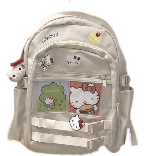 Mochila Japonesa Hellokitty De Gran Capacidad 20l Para Estudiantes Y Adolescentes