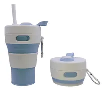 Comprar Silicona Azul Taca De Viaje De Viaje De Viaje Café De Café M
