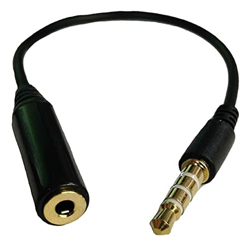 Josi Minea Black 3.5mm Hombre A 2.5mm Mujer Auricular Audio