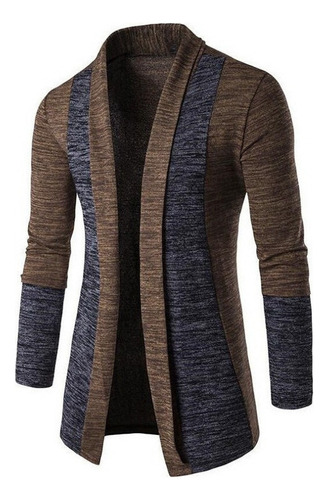 Suéter Casual Con Costuras For Hombre Rebecca Knitting