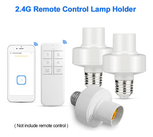 Enchufe De Bombilla Inteligente Bluetooth E27, Soporte Para