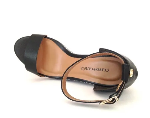 Sandalia cravo on sale e canela 2018
