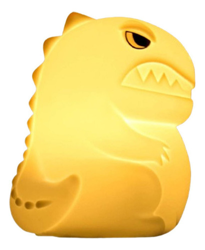Luminária De Silicone Tipo Dinossauro, Luz Noturna Para