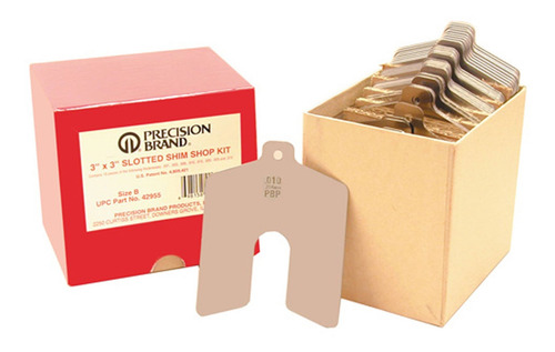 Kit De Taller De Cuña Ranurada De Acero Inoxidable, Tamaño D