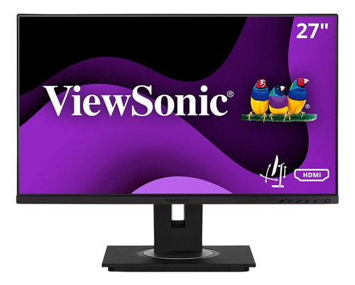 Viewsonic Vg2748a Monitor Ergonómico Ips 1080p De 27 Pulgada