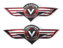 Comprar Par Emblemas Tanque Kawasaki Vulcan Classic 1500 800 900