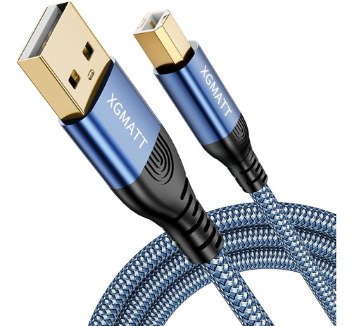 Xgamtt Cable De Impresora Usb A A Usb B De 10 Pies Cable De