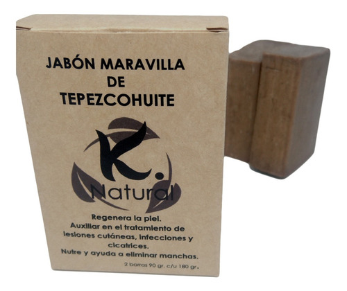 Knatural Jabon De Tepezcohuite Lesiones Aclarar