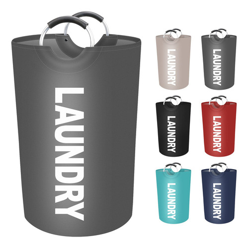 Cesta De Lavanderia Grande De 115 Litros Impermeable Y Pleg