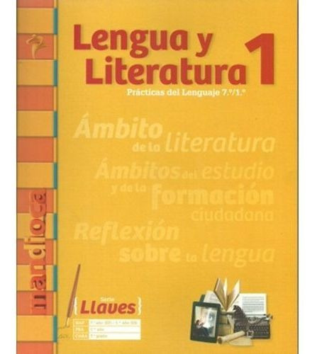 Imagen 1 de 1 de Lengua Y Literatura 1 - Serie Llaves 7 /1 - Libro + Codigo D