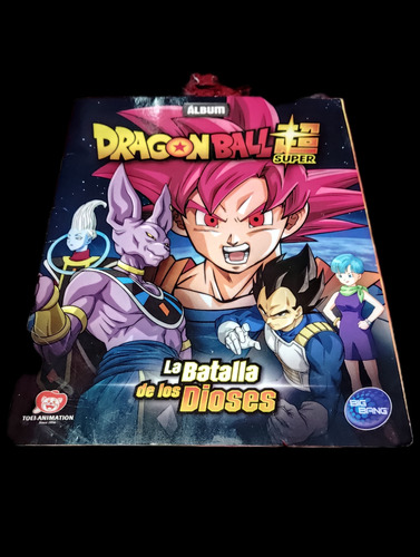 Dragonball Súper Album Laminas Bigbang 2018 Bandai Anime