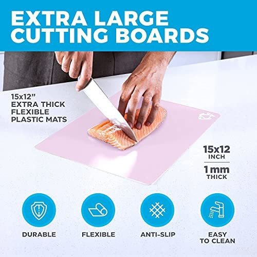 Alfombrillas Para Tablas De Cortar De Plástico Extragruesas