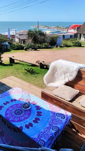 Cabaña Punta Del Diablo, Frente Al Mar La Mejor Vista Y Ubicación Verano 2024
