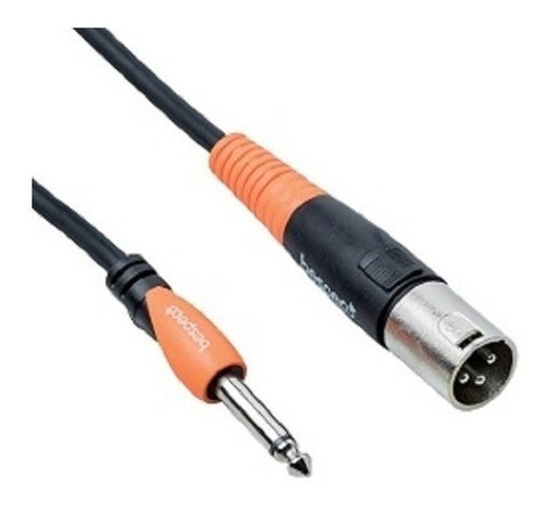 Cable Plug Mono Ts A Xlr Macho 6 Metros Bespeco Sljm600