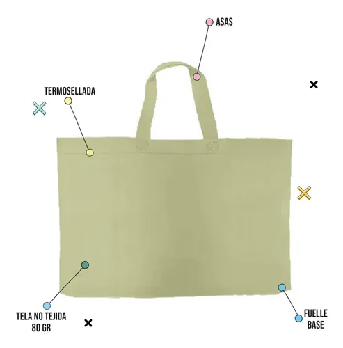 Bolsas de friselina con fuelle sale