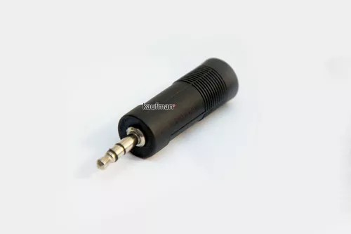 Adaptador Convertidor De Plug 6.3mm A Plug 3.5mm Stereo