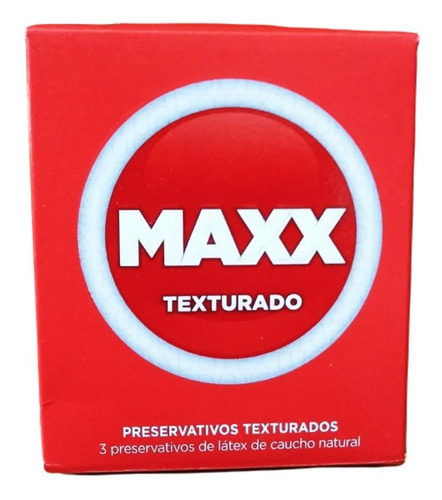 Preservativos Maxx Texturado 6 Cajitas X 3 