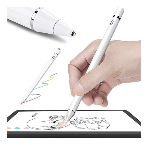 Imagen 3 de 8 de Lapiz Fino Touch Stylus Pen Tablet Para Xiaomi Samsung iPad