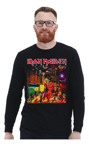 Polera Ml Iron Maiden Bring Your Daughter To The Slaughter M