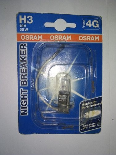 Bombillo Osram H3 Nigth Breaker 12v,55w