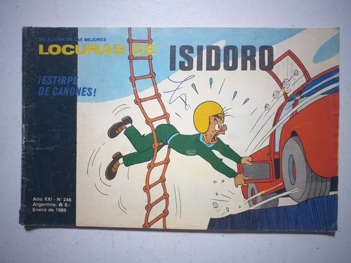 Comic. Locuras De Isidoro # 248. Enero 1989.